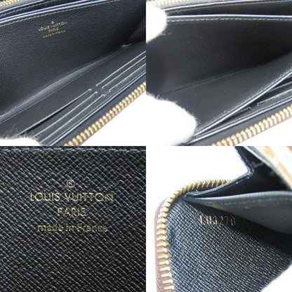 Louis Vuitton Long Wallet Zippy Wallet M69353 Monogram Reverse Brown Gold
