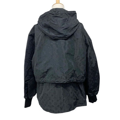 Louis Vuitton Monogram Outer Hoodie Jacket Black