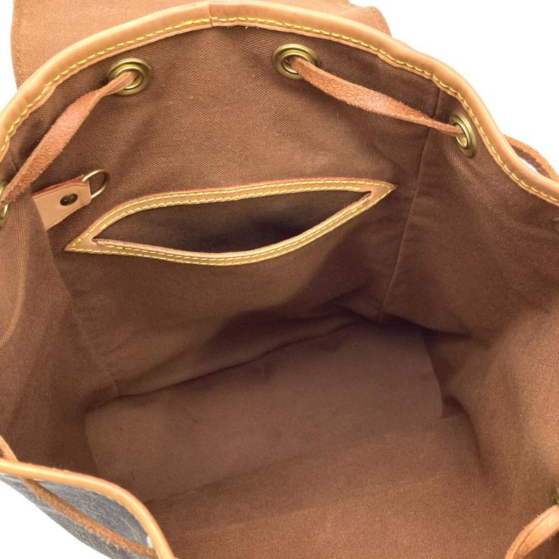 Louis Vuitton Montsourismm Backpack Monogram Canvas M51136 Brown