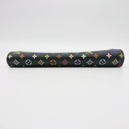 Louis Vuitton Multicolor Sarah Long Wallet Monogram Black Box Storage Bag