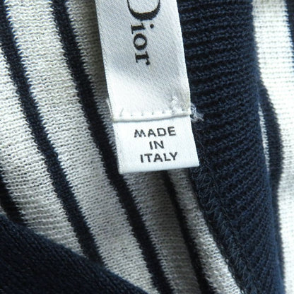 Christian DIOR 24SS 444s67am785 Linen Cashmere Silk Blend Sailor Collar