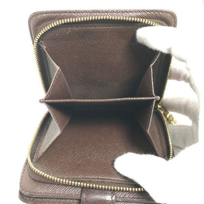 Louis Vuitton N61668 Damier Wallet With Zipped Pocket For Cards Compact Zipped