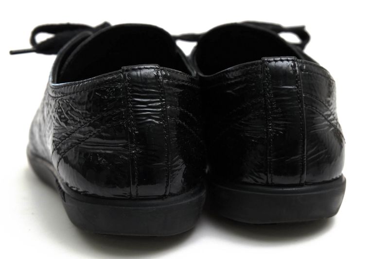 Prada Shoes Sneakers Shoes Low Cut Ladies Women Women's Enamel Patent Leather