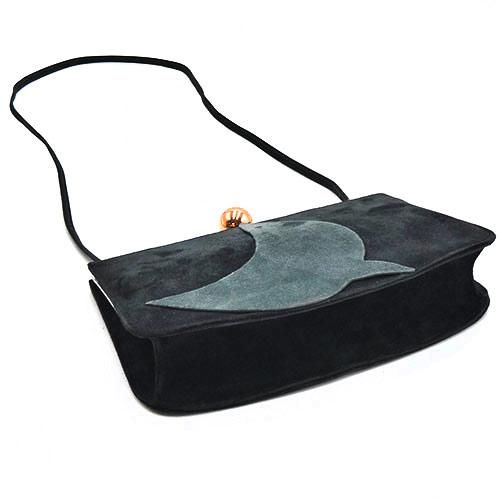 Hermes Sac Amarys Asika Dobris Grey And Black Shoulder Bag Silver