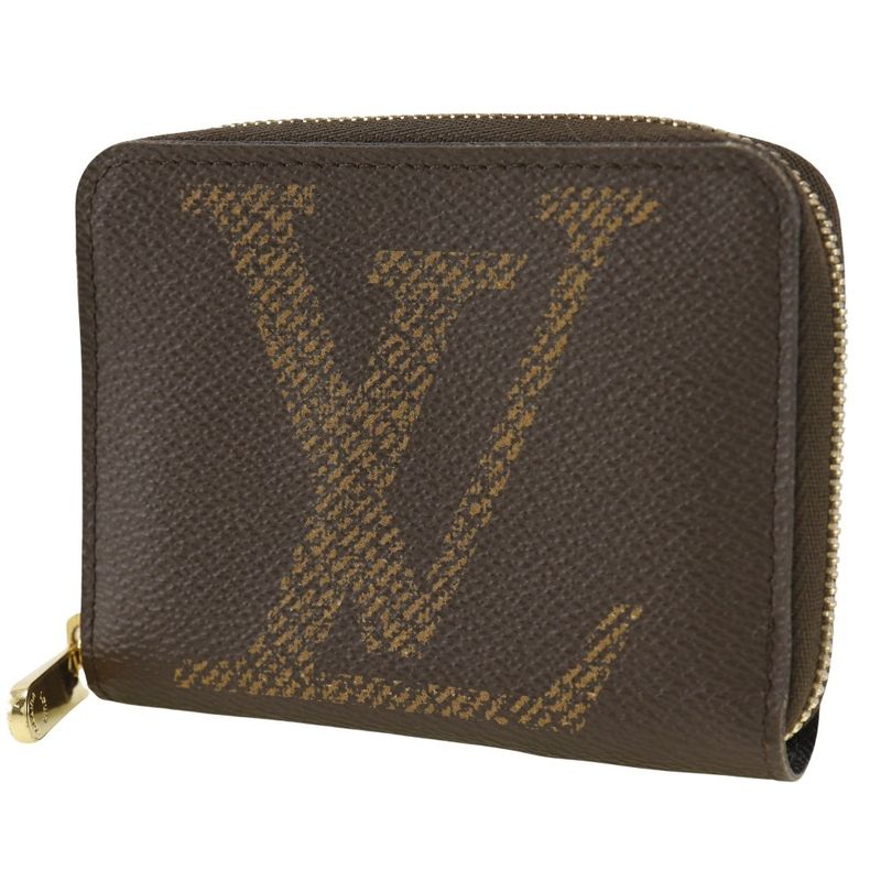 Louis Vuitton Zippy Coin Purse M69354 X Monogram Giant Canvas Brown Unisex Coin