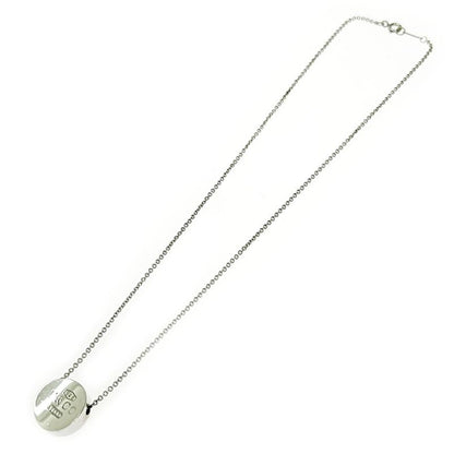 Tiffany & Co Silver 1837 Concave Circle Necklace 11.4g 925 Engraved 363881