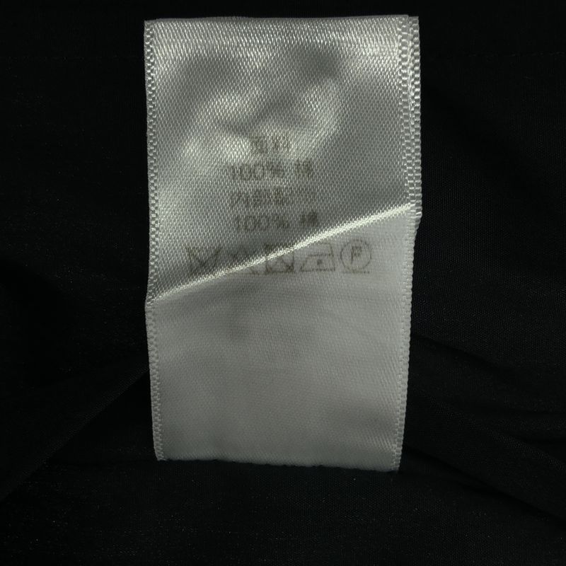 Celine - Phoebe Period Shoulder Zip Slit Blouse - 36 - Black - Women's