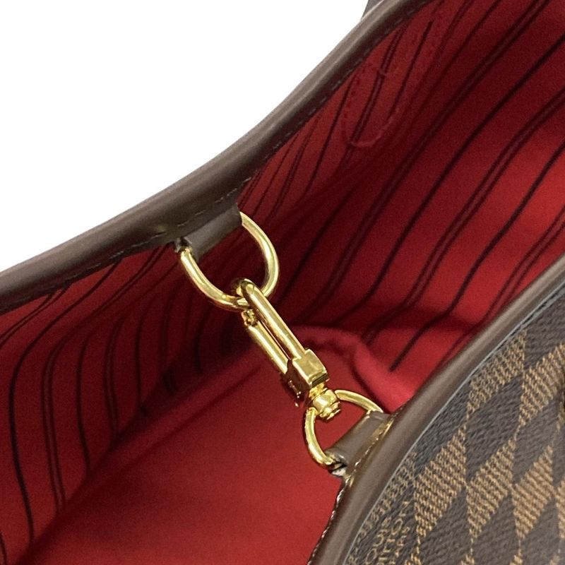 Louis Vuitton Damier Neverfull PM N41359 Ebène Tote Bag