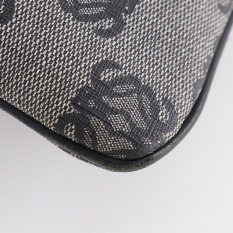 Loewe Anagram Tote Bag Pvc×leather Gray/black Unisex Handbag