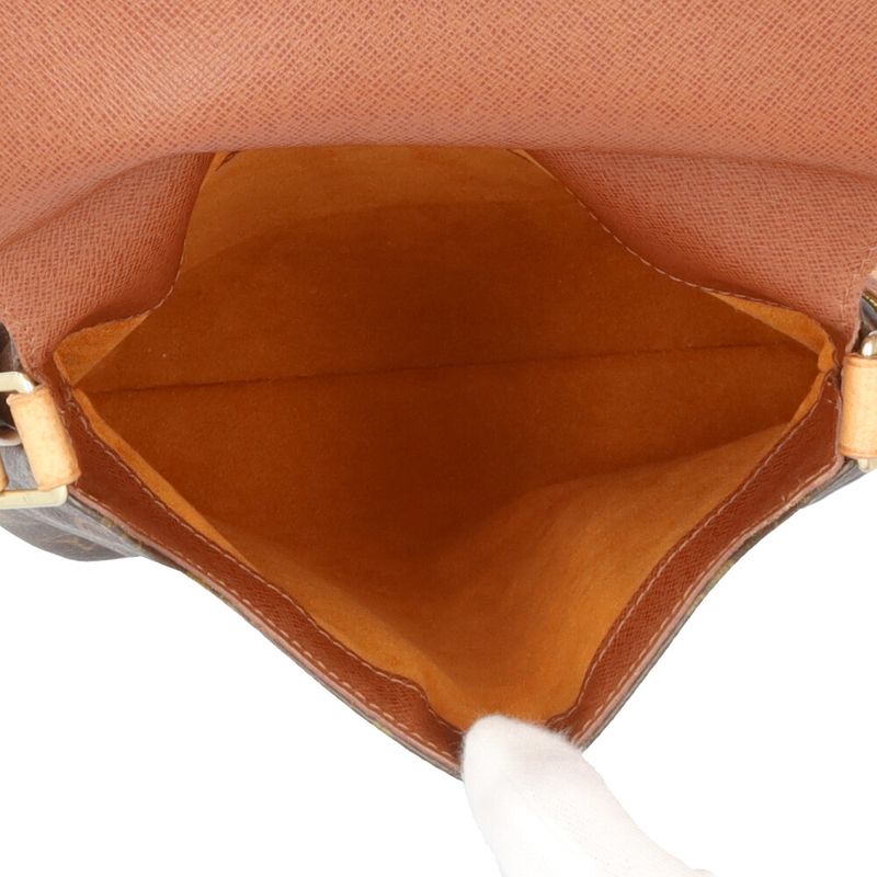 Louis Vuitton Musette Salsa Short Monogram Handbag Monogram Canvas M51258 Brown