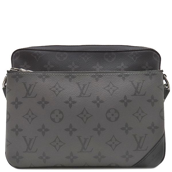 Louis Vuitton Shoulder Bag Trio Messenger Monogram Eclipse Canvas Monogram