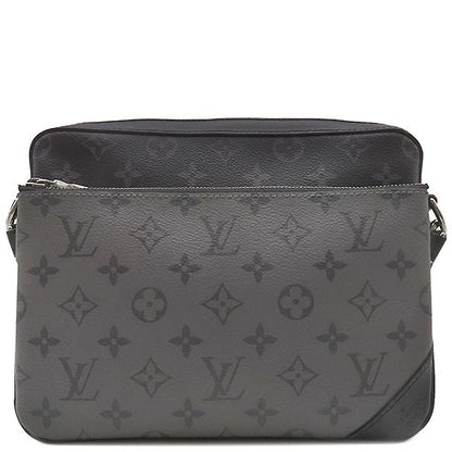 Louis Vuitton Shoulder Bag Trio Messenger Monogram Eclipse Canvas Monogram