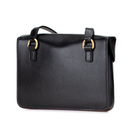 Gucci GG Marmont Crossbody Shoulder Bag 548114 Black Leather Women's Gucci