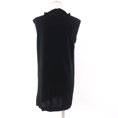 Louis Vuitton 23SS Monogram Sleeveless Knit Dress With Flower Tag Black White