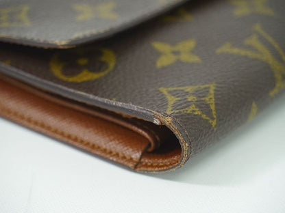 Authentic Louis Vuitton LV Porte Trésor International Monogram Long Wallet