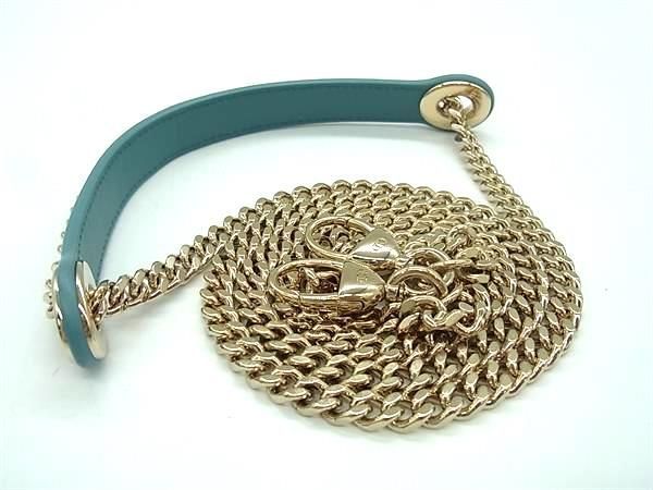 Christian Dior Leather Chain Bag Shoulder Strap Shoulder Crossbody