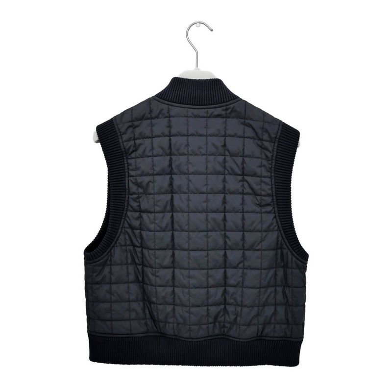 Hermes Quilted Nosleeve Bomba Jacket Black Size 36 Ladies' Women's
