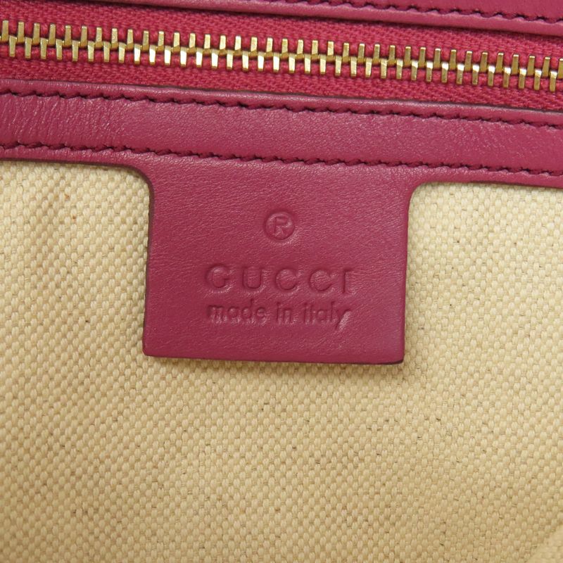 Gucci 353119 GG Signature Cima Handbag Leather Women