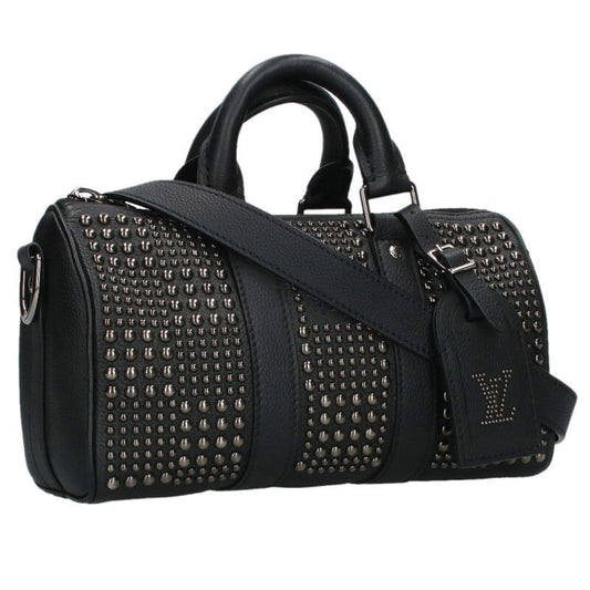 Louis Vuitton M23794 Keepall Bandoliere 25 Studded 2wayleather Shoulder Bag Men