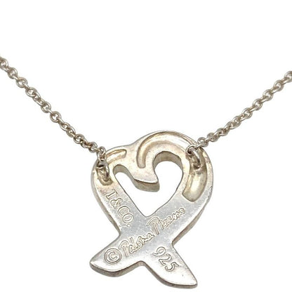 Tiffany & Co Tiffany & Co Loving Heart Necklace Sv925 30g Silver Elsa Peretti