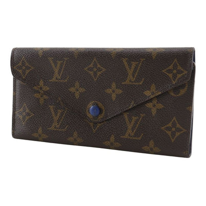 Louis Vuitton Portefeuille Josephine Three-fold M60164 Monogram Canvas Brown
