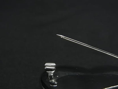 Chanel 22A Coco Rhinestone Heart Pin Brooch Pin Pin Badge Beige And