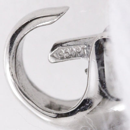 Tiffany & Co Jazz Double Drop Pt950platinum X Diamond Ladies 4.7g Necklace