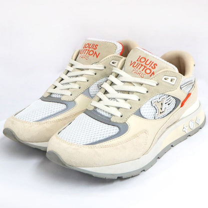 Louis Vuitton Runaway Line Sneakers 7 26.0cm (10.24in) Low Cut Beige