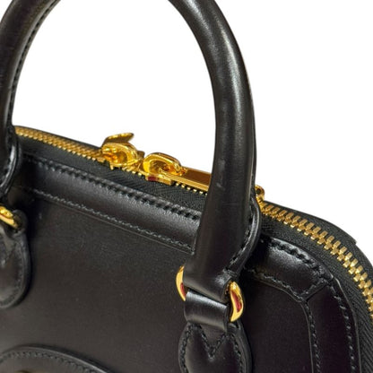 Gucci Horsebit 1955 Shoulder Bag Leather 640716 Black Ladies Gucci