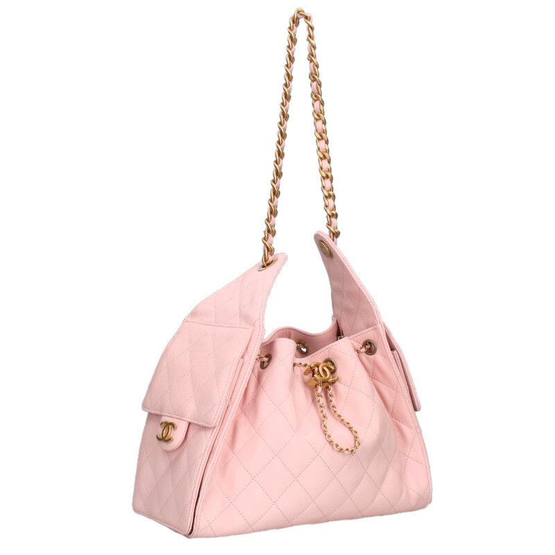 Chanel 25 Small Caviar Skin Quilted Handbag For Men