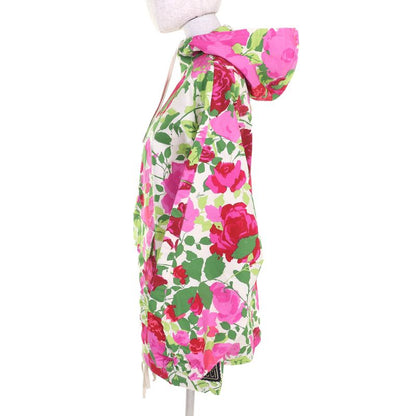 Gucci Ken Scott Gucci Ken Scott 650618 Cotton Rose Print Half Zip Hooded