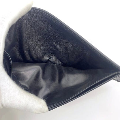 Gucci Bifold Wallet Black Horsebit 295609 Billfold Excellent Condition