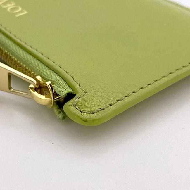 Loewe Coin Card Case F21870 Light Green Anise