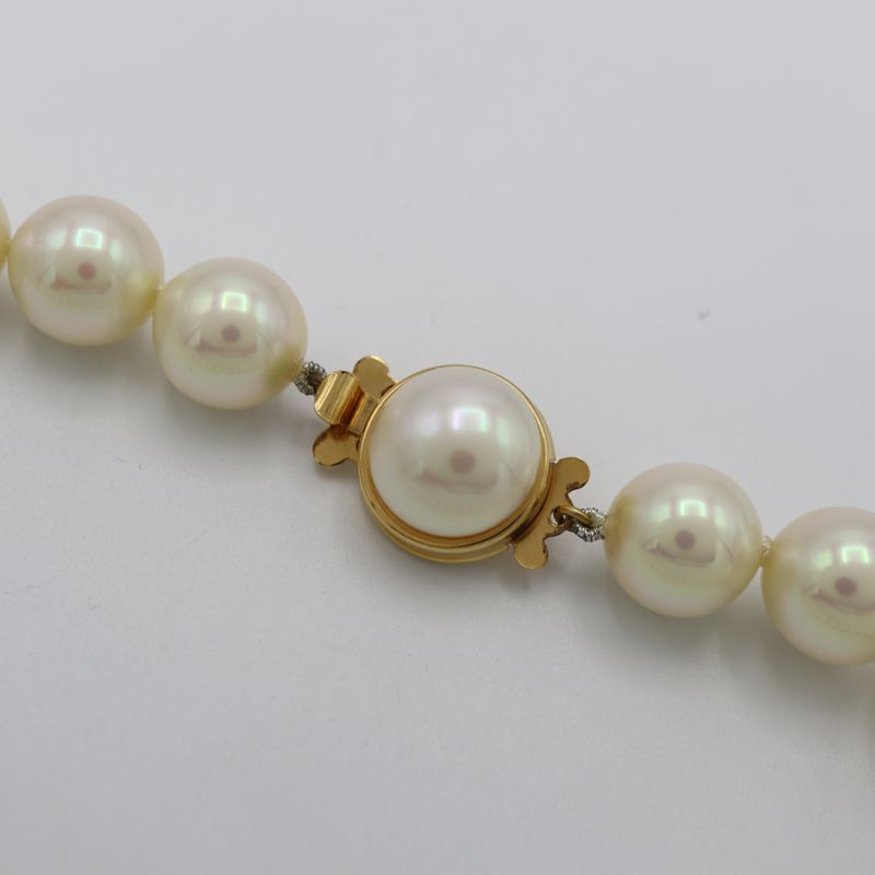 Christian DIOR Necklace Faux Pearl Approx 70.8g Accessories H12365