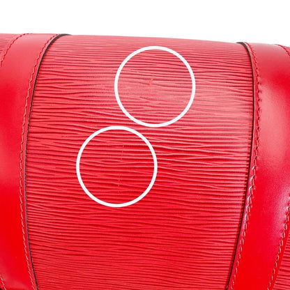 Louis Vuitton Epi Travel Bag Keepall 55 Boston Red