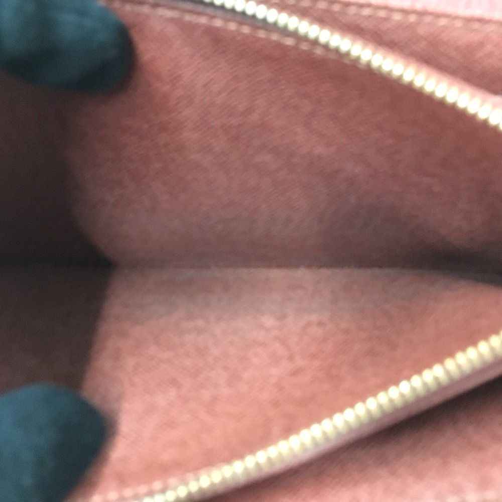 Louis Vuitton Monogram Pochette Portomone Credit Wallet Button Damaged M61726