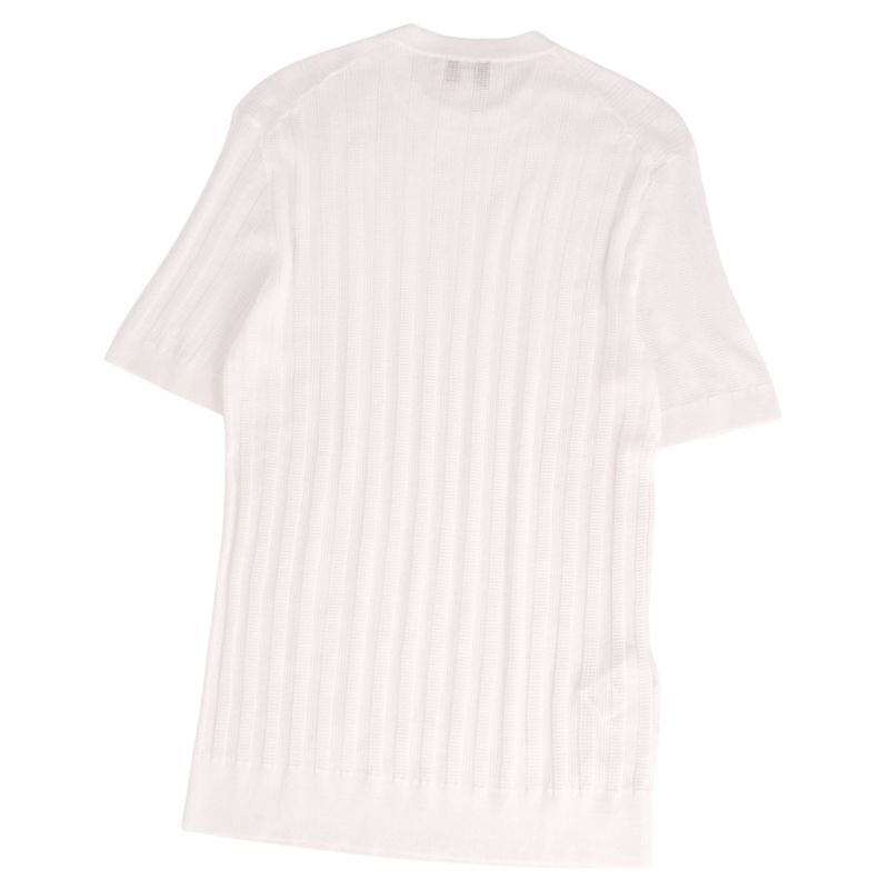 Hermes Knit Sweater Short Sleeves Short Sleeves Cot