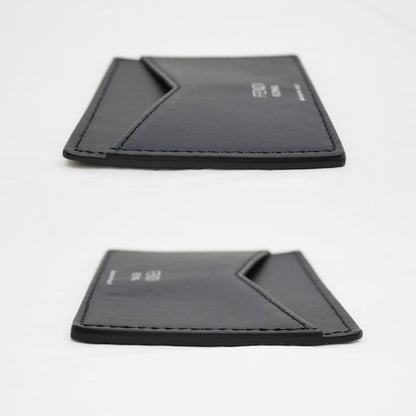 Fendi Cade Case Business Card Holder Zucca Black 7ar911 Accessories