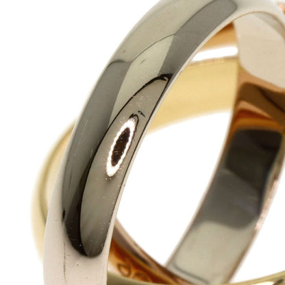 Cartier Trinity #49 Ring 18K Yellow Gold 18K White Gold 18K Pink Gold Ladies