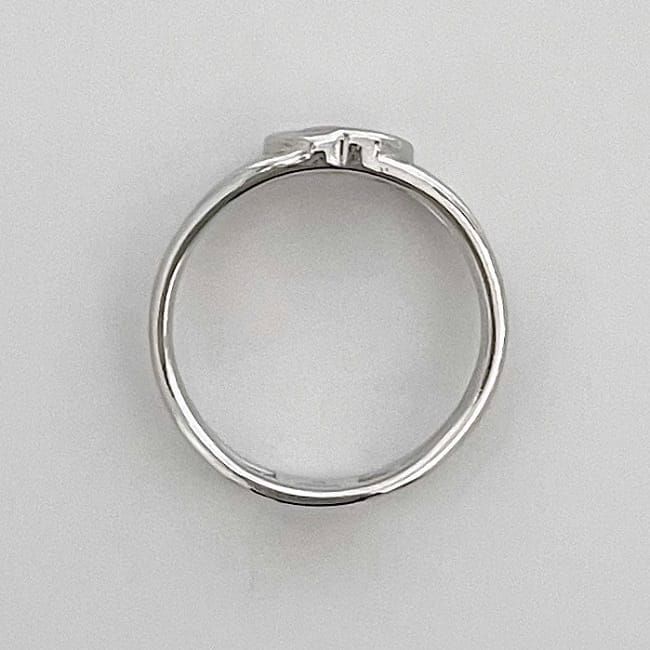 Gucci Ring Silver Interlocking