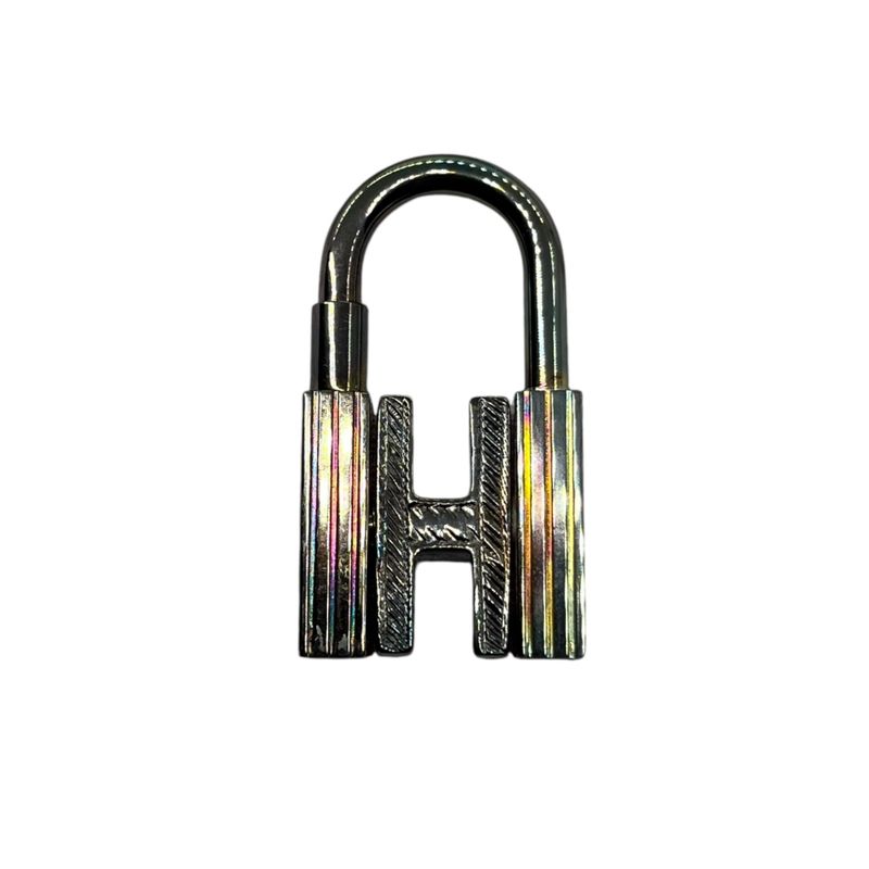 Hermes H Motif Padlock Cadena Charm H Motif Padlock Cadena Charm Silver with
