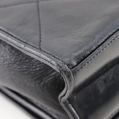 Chanel Chain Shoulder Diamond Stitching Matelasse Lambskin Black Ladies