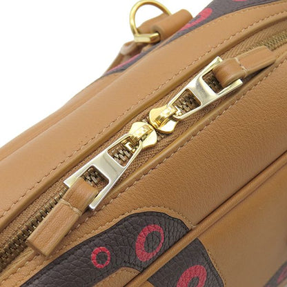 Loewe 2way Bag Octopus Amazona 23 Leather Warm Desert Gold Hardware Brown