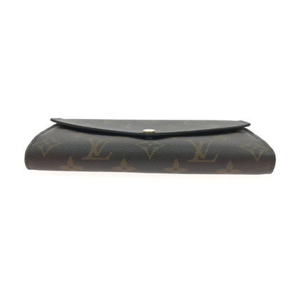 Louis Vuitton Long Wallet Portefeuille Sarah Monogram Brown