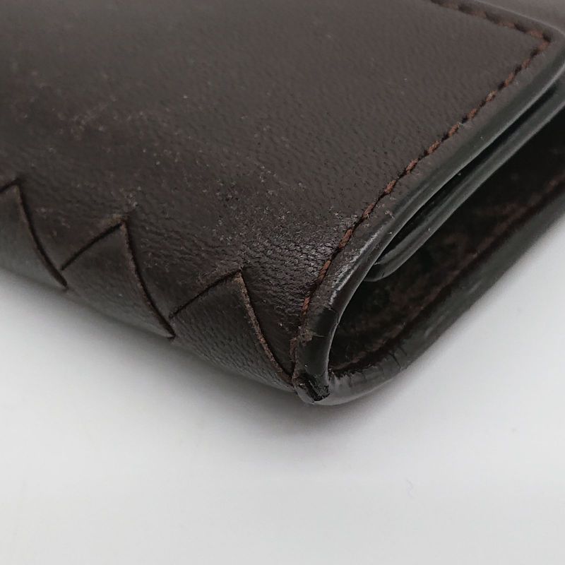 Bottega Veneta Key Case Brown 6ring With Box