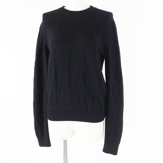 Hermes 23AW 3h2617d4 Virgin Wool H Motif Crewneck Long Sleeve Knit Pullover