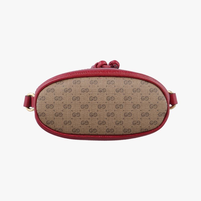 Gucci Doraemon Collaboration Beige X Bordeaux X Multicolor PVC Coated Canvas