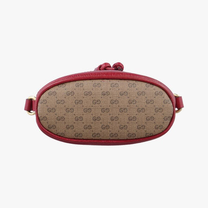 Gucci Doraemon Collaboration Beige X Bordeaux X Multicolor PVC Coated Canvas