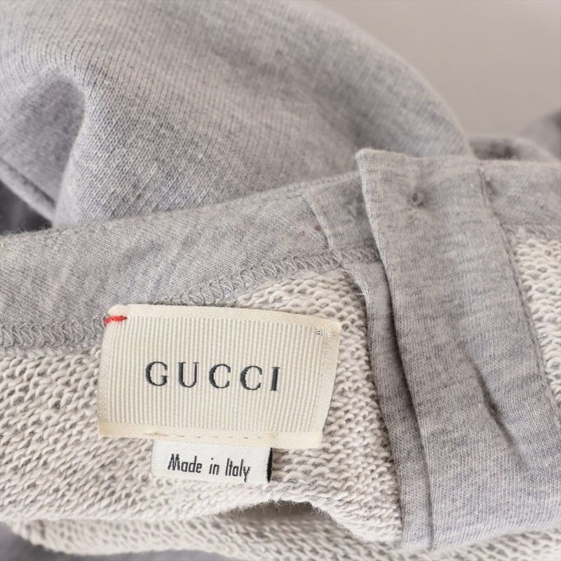 Gucci Cotton Trainers Kids 12 (150cm (59.06in)) 518558 Grey Made In Italy