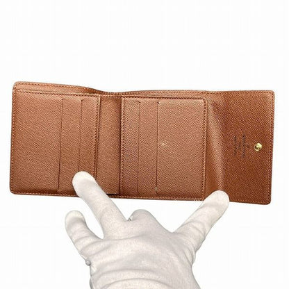 Louis Vuitton Monogram Porte Monet Bier Carte Cles Di M61652 Trifold Wallet